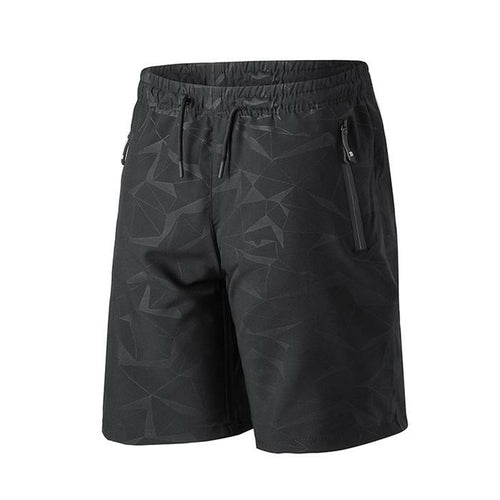 Short noir décontracté ample pour homme, en stock aux États-Unis, style sport