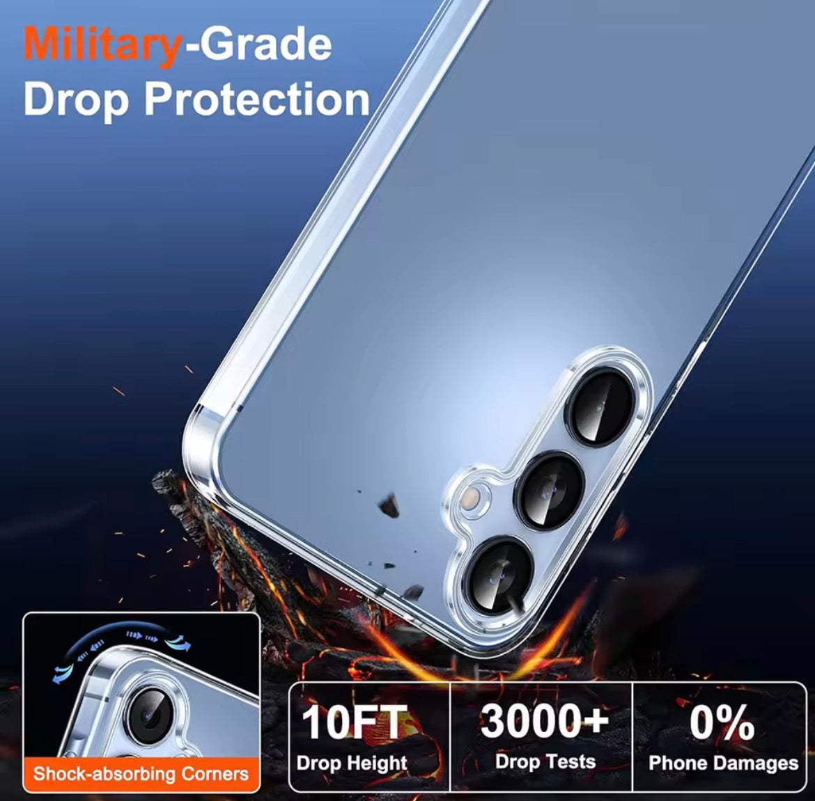 Coque Samsung Antichoc & Élégante – Compatible S21 à S25 Ultra et Plus