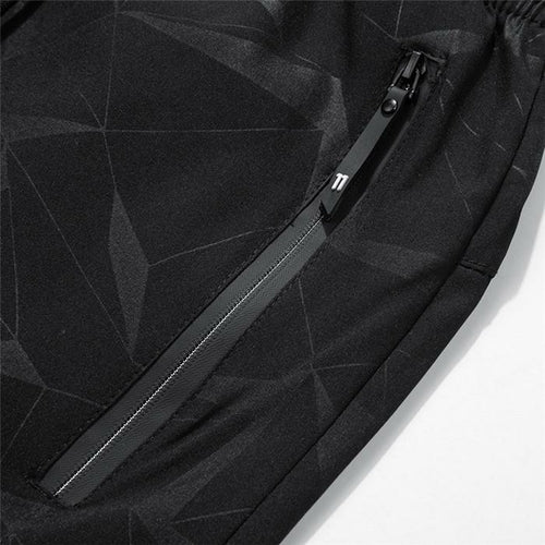 Short noir décontracté ample pour homme, en stock aux États-Unis, style sport