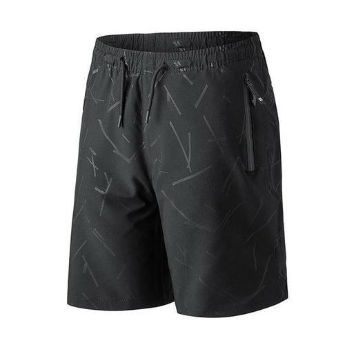 Short noir décontracté ample pour homme, en stock aux États-Unis, style sport